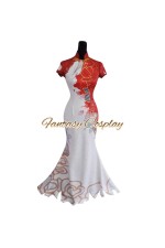 Identity V Geisha Lady Thirteen Hanfu Cheongsam Cosplay Costume